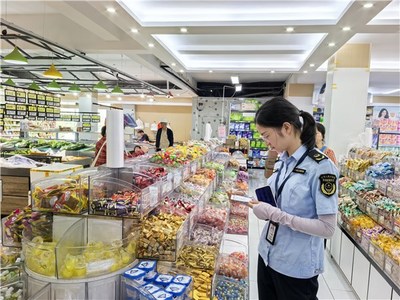 青阳县市场监管局庙前市场监管所开展国庆节前旅游市场安全检查